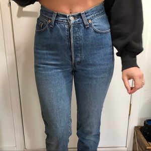 Vintage 80’s 501 Levi’s.